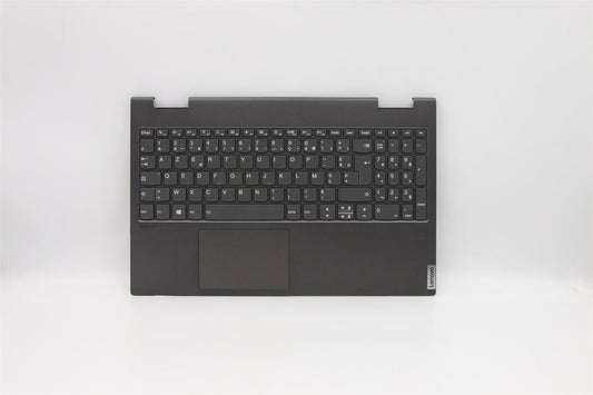 Lenovo C740 15IML Palmrest Cover Touchpad Keyboard French Iron Grey 5CB0U43819