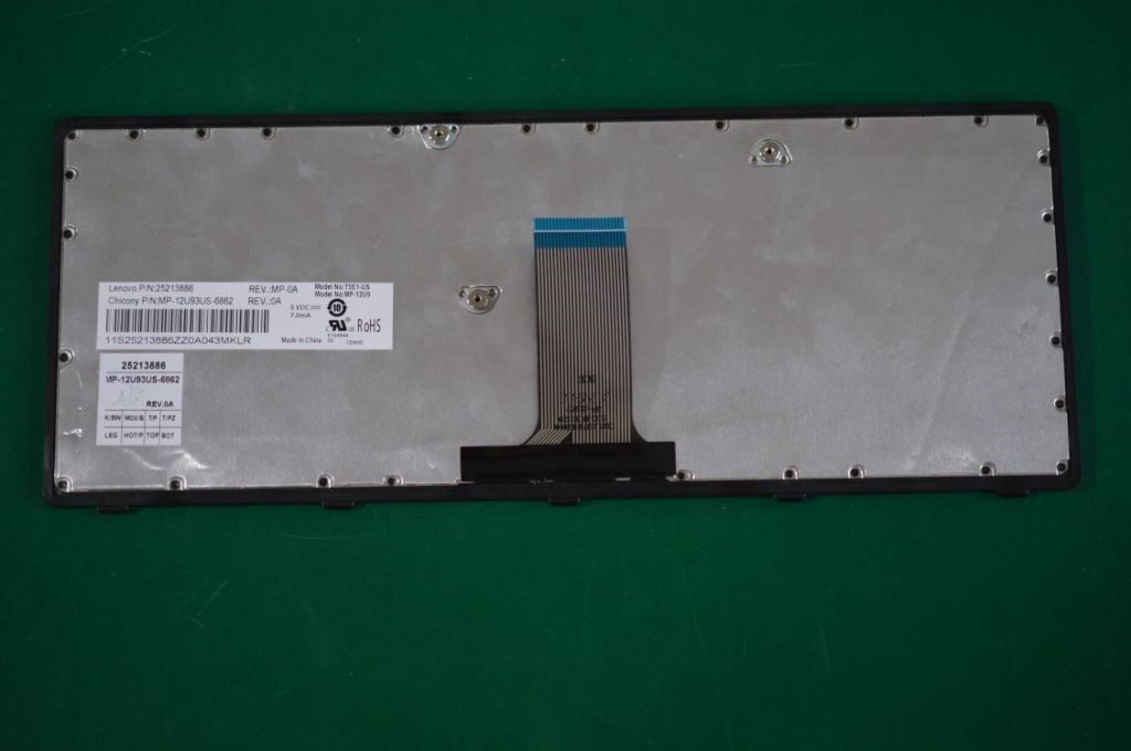 Lenovo T5E1-CCY-US-BlackKeyGreyF-KBD US English Keyboard 25213886