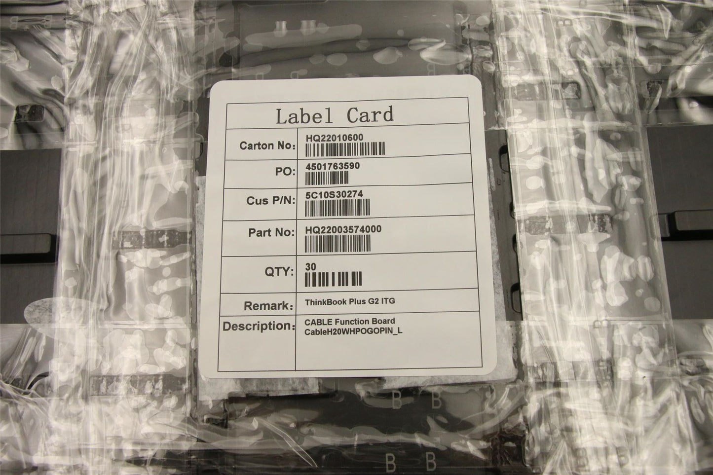 Lenovo Function Board CableH20WHPOGOPIN_L 5C10S30274