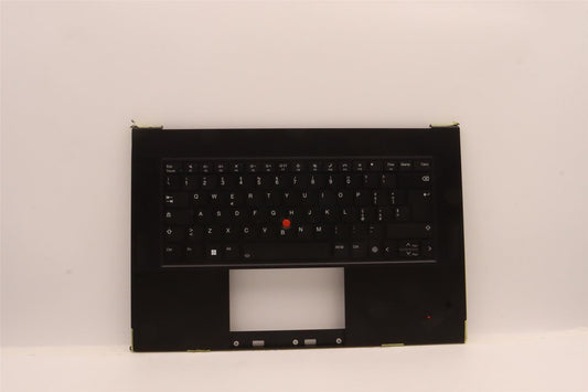 Lenovo ThinkPad Z16 Gen 1 Keyboard Palmrest Top Cover Italian Black 5M11J13404