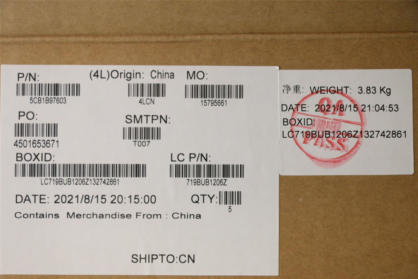 Lenovo Upper Case ASM_THAI L82H9NFPA/GUMA 5CB1B97603