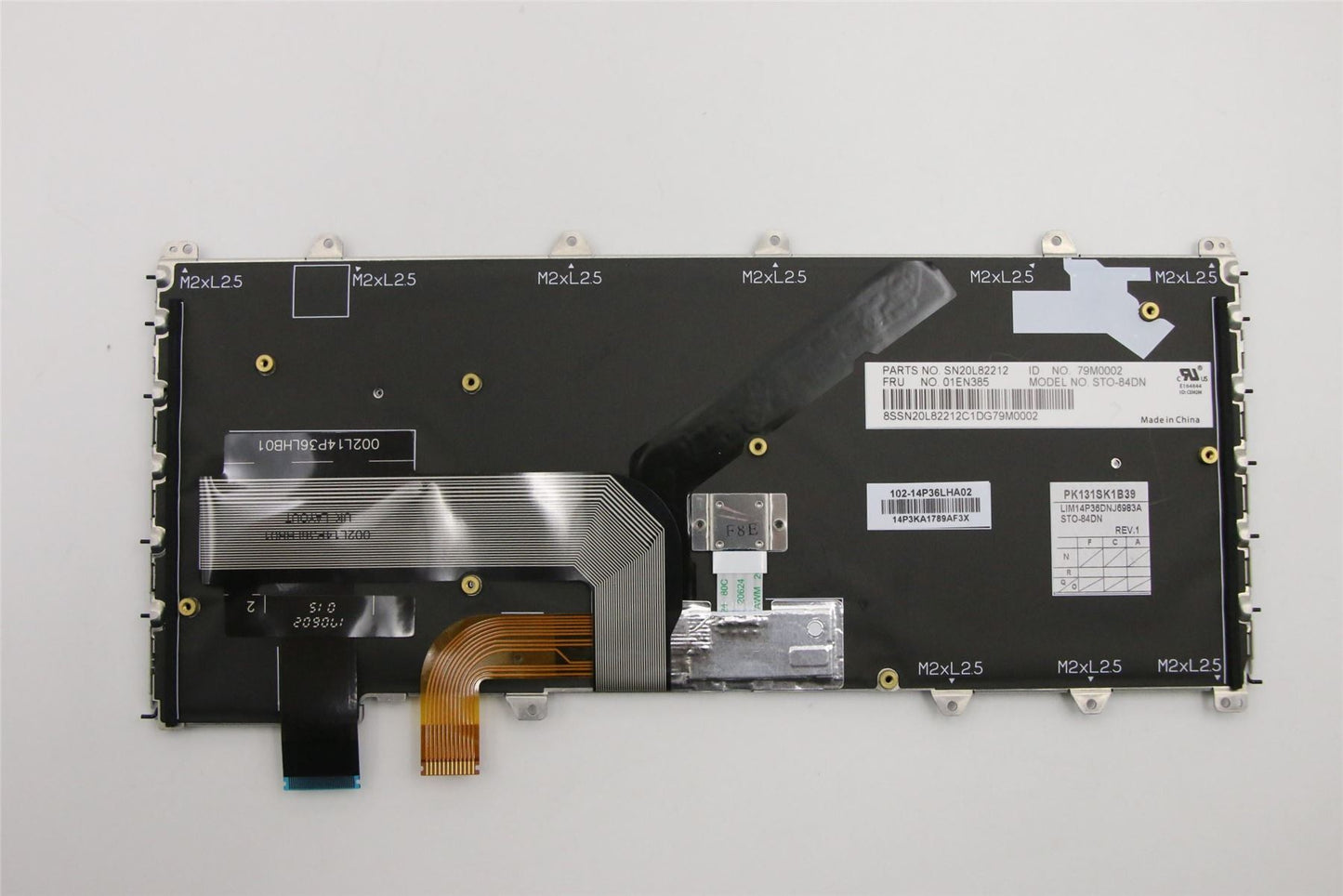 Lenovo NB_KYB KB SLV Sunrex Nordic 01EN467