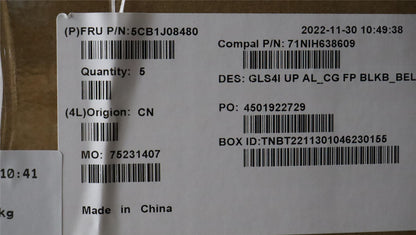 Lenovo UpperCaseASM_BEL C82SD ALCG FPBL 5CB1J08480
