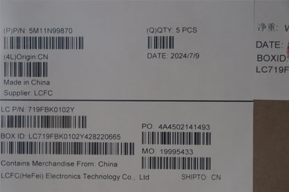 Lenovo MECH_ASM FRU KBD CCV HBW BL (PMX) US BK 5M11N99871