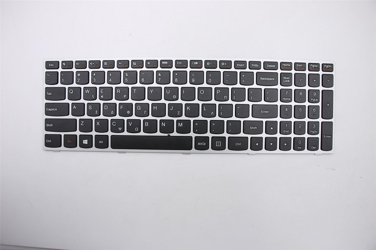 Genuine Lenovo Z50-75 Keyboard Greek Silver 25215298 25215238 25215268