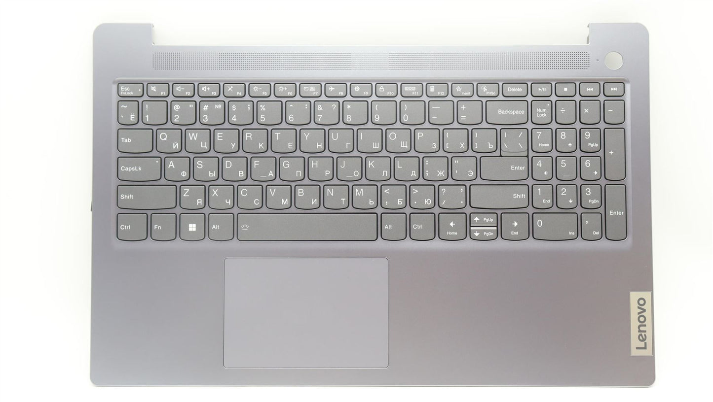 Lenovo IdeaPad 3 15AMN8 Palmrest Cover Touchpad Keyboard Russian 5CB1L28204