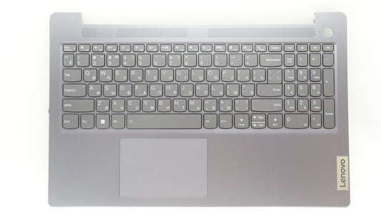 Lenovo IdeaPad 3 15AMN8 Palmrest Cover Touchpad Keyboard Russian 5CB1L28204