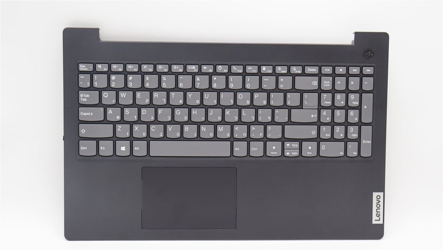 Lenovo V15 G4 AMN Palmrest Cover Touchpad Keyboard Hebrew Black 5CB1L09255