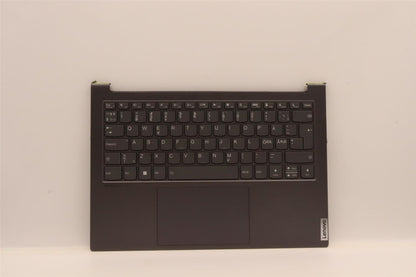 Lenovo Yoga 7 14ARH7 Palmrest Cover Touchpad Keyboard Nordic 5CB1J51062
