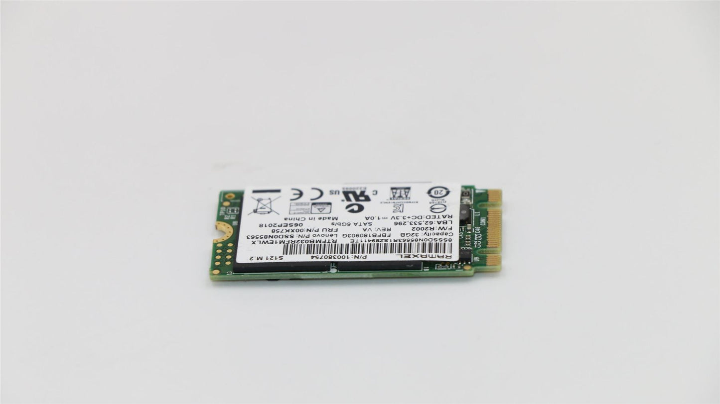 Lenovo 00XK758 SSD_ASM 32G,M.2,2242,SATA6G,LTON,STD