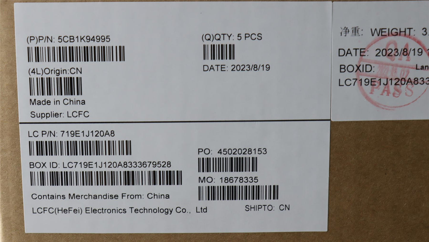 Lenovo Upper Case ASM_SLV L82XB AG NBL 5CB1K94995