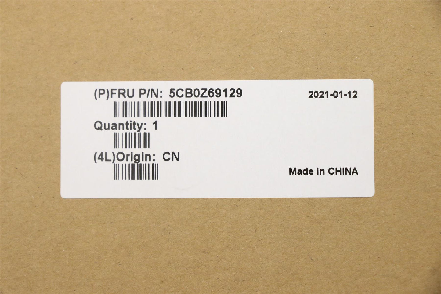 Lenovo FRU COVER P17 D COVER E SUB ASSY 5CB0Z69129