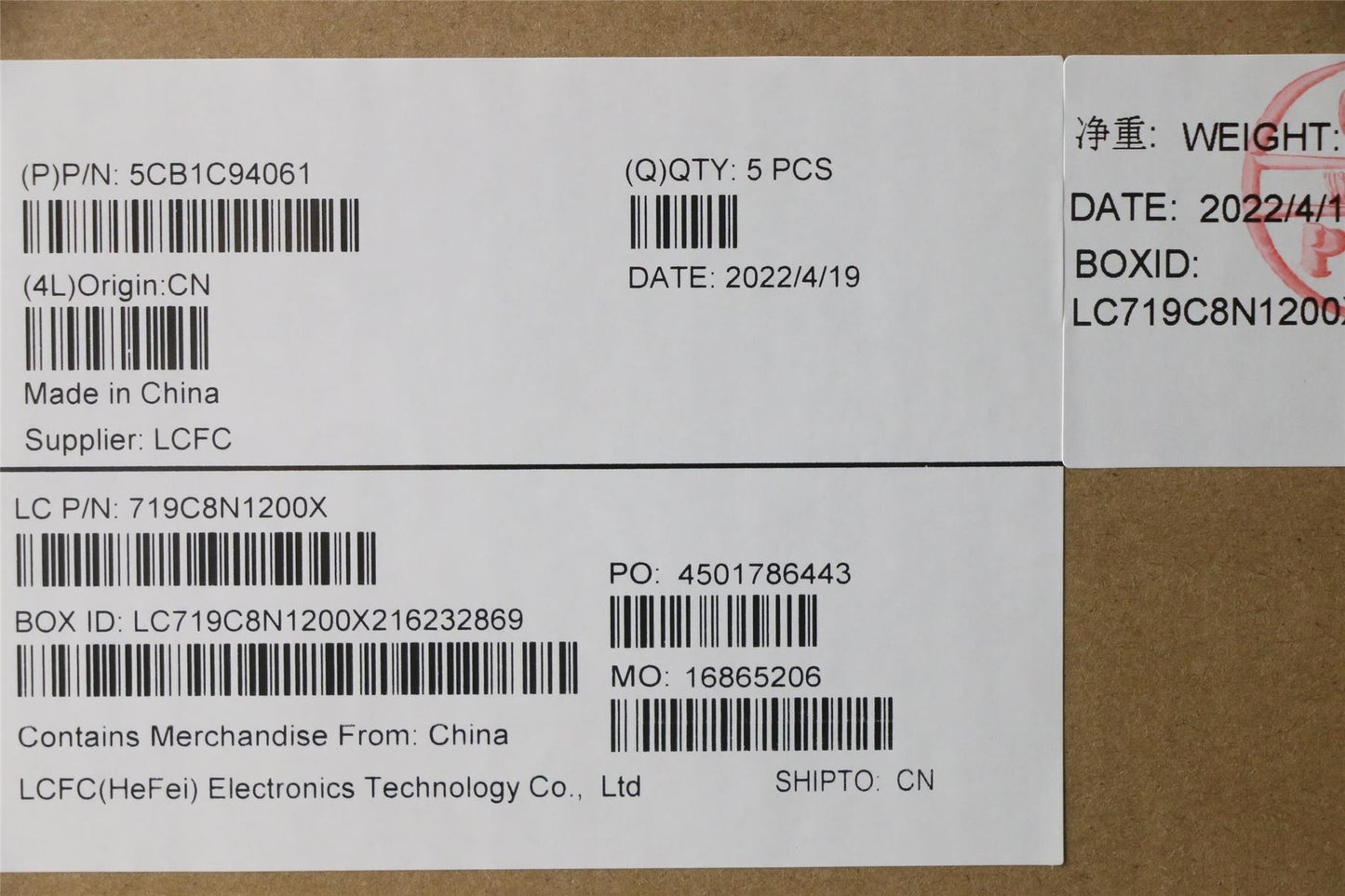 Lenovo Upper Case ASM_EURO ENG L82K8GYRGB 5CB1C94061