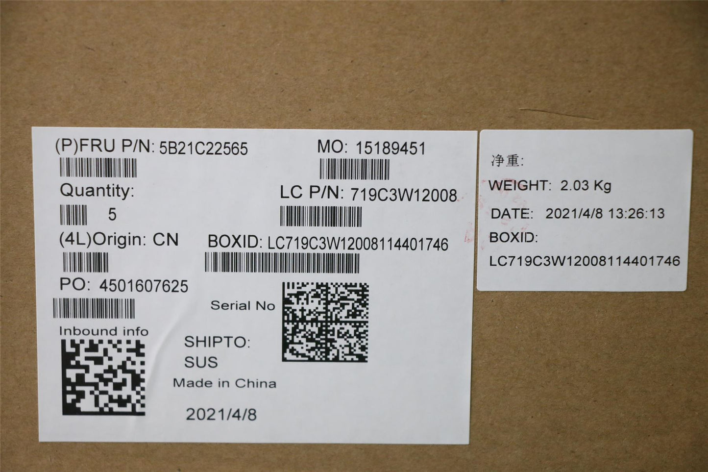 Lenovo 5B21C22565 MB L82JU NOK R75800H_RTX3060_6G