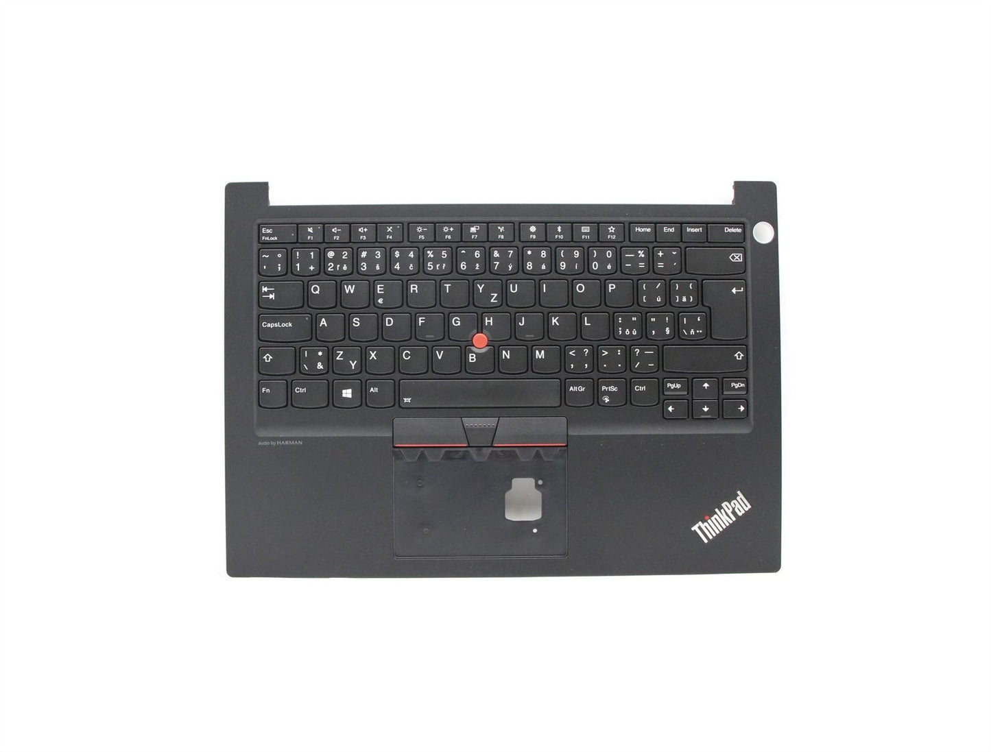 Lenovo ThinkPad E14 Keyboard Palmrest Top Cover Czech Black Backlit 5M10V17054