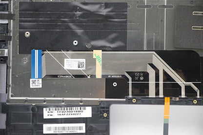 Lenovo Yoga 7-14ARE05 Palmrest Cover Keyboard Nordic Grey 5CB0Z32117