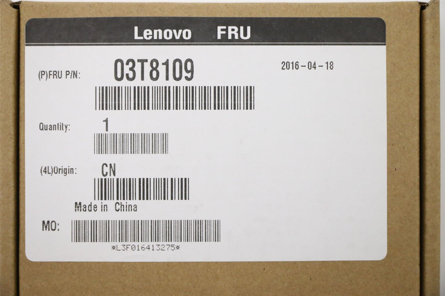 Lenovo CABLE 1000mm Intrusion Switch Cable 03T8109