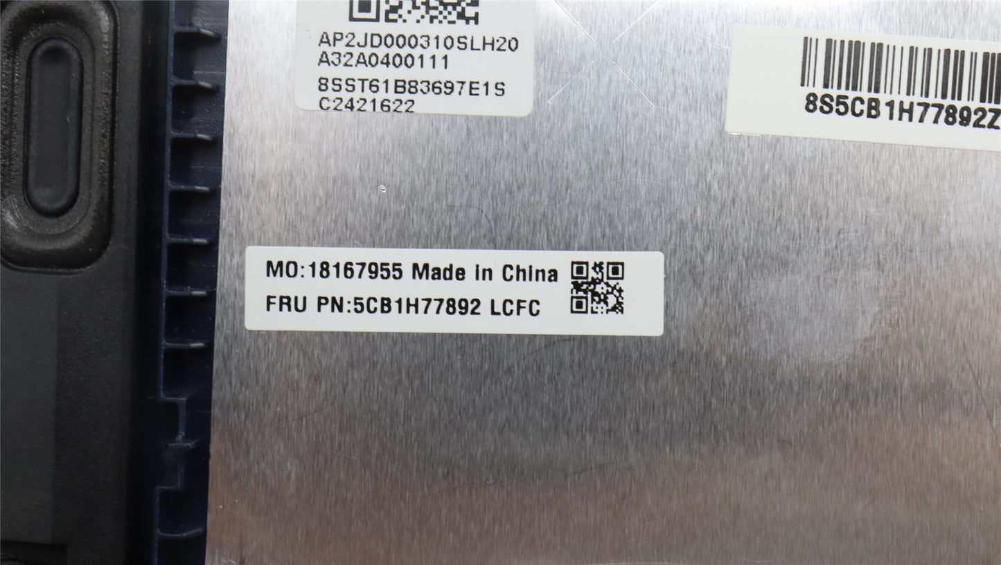 Lenovo Upper Case ASM_POR L82RK FP AB N 5CB1H77892