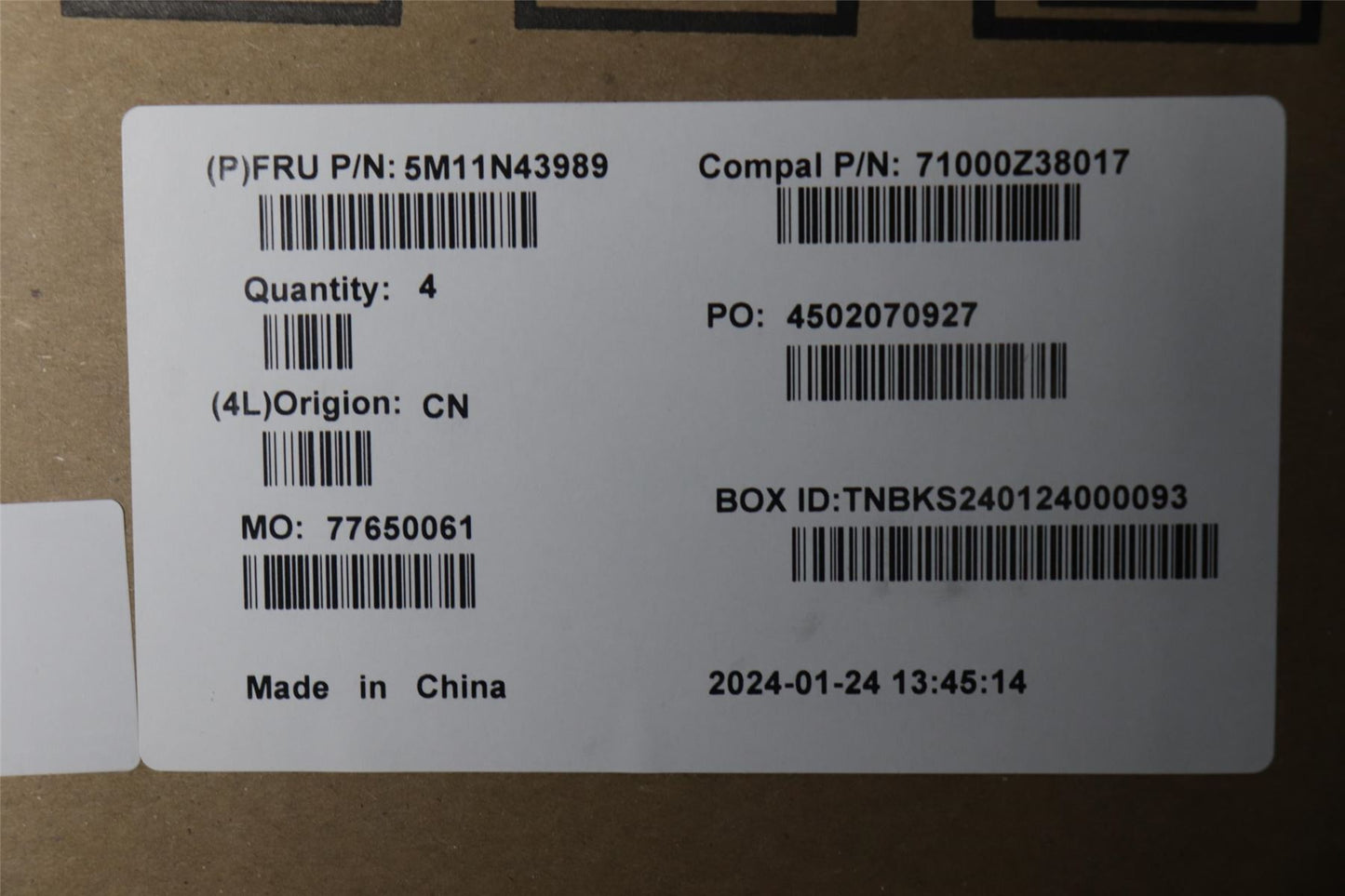 Lenovo MIDDLE_FRAME_ASSY_TS_LUNA_GREY 5M11N43989