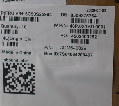 Lenovo CARDPOP W21UX IO BD IPL Board 5C50S25994