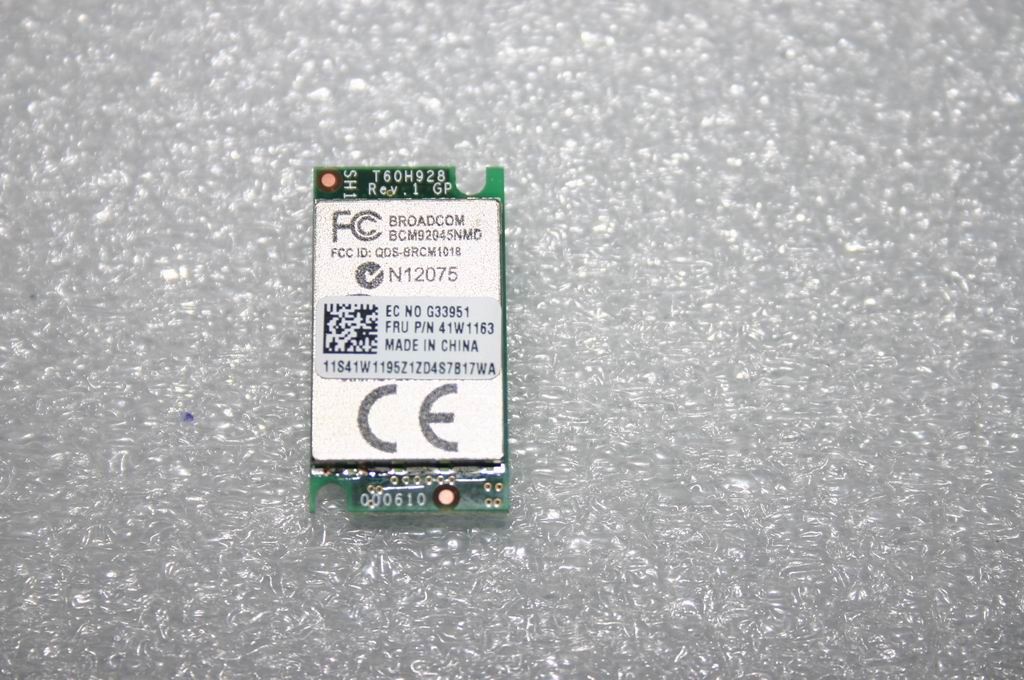Lenovo F51 蓝牙模块BCM2045 04G590005100LV 4G M.2 Board 11009884