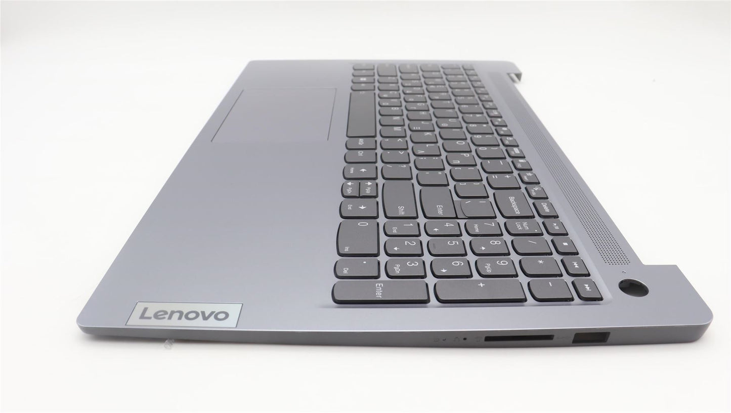Lenovo IdeaPad 3 15AMN8 Palmrest Cover Touchpad Keyboard Greek Grey 5CB1L28193