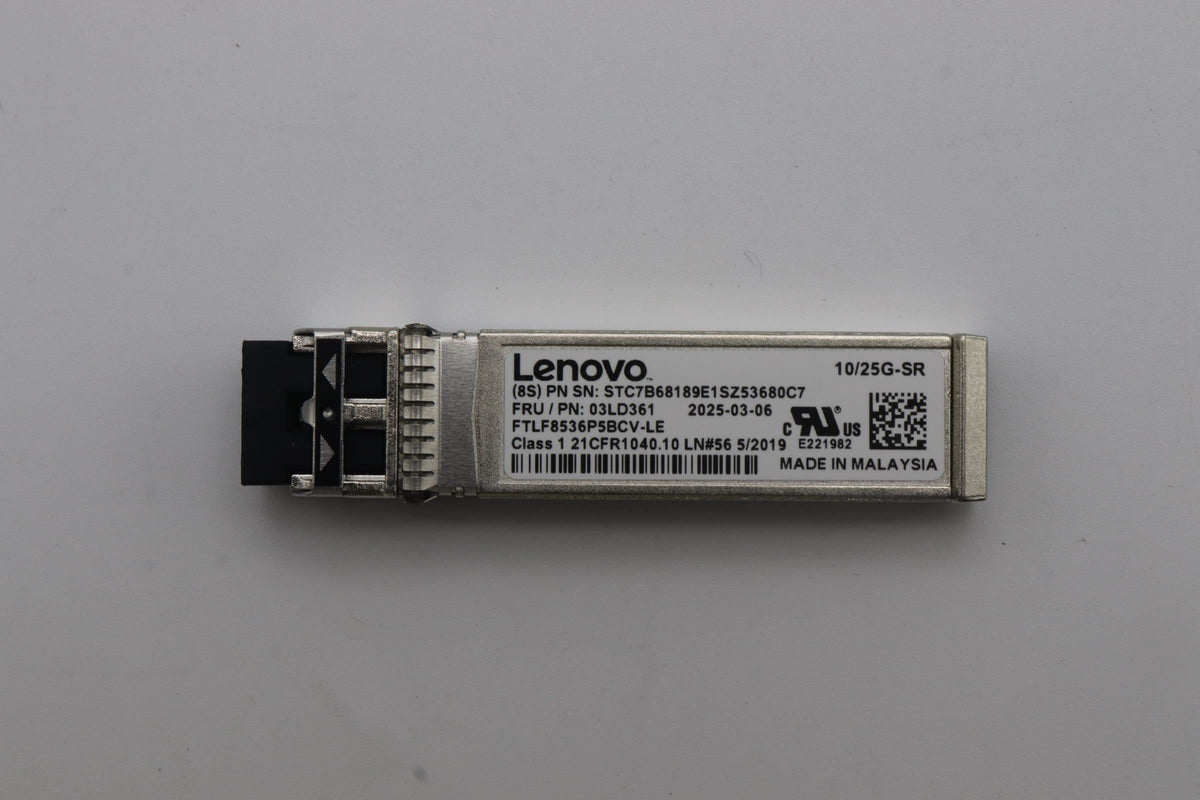 Lenovo ASM 25/10G Transceiver SFP28 SFP Board 5A71J82062