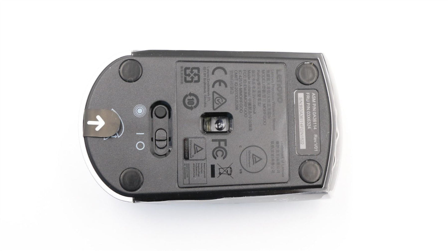 Lenovo ThinkPad Precision Wireless Mouse -Silve 03X6324