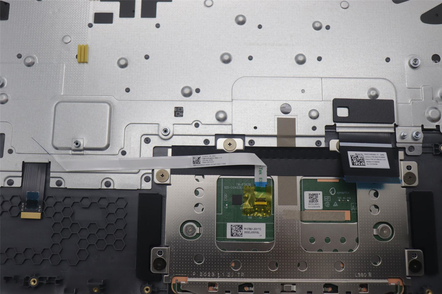 Lenovo Upper Case ASM_GRE C 83DX RGB 5CB1P43416
