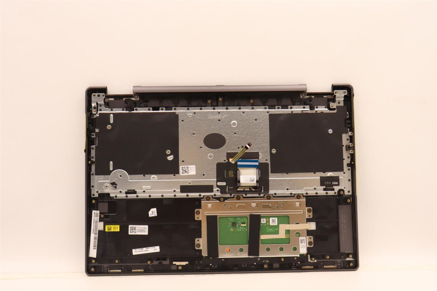 Lenovo Yoga 7 16IAH7 Palmrest Cover Touchpad Keyboard Nordic 5CB1J04008