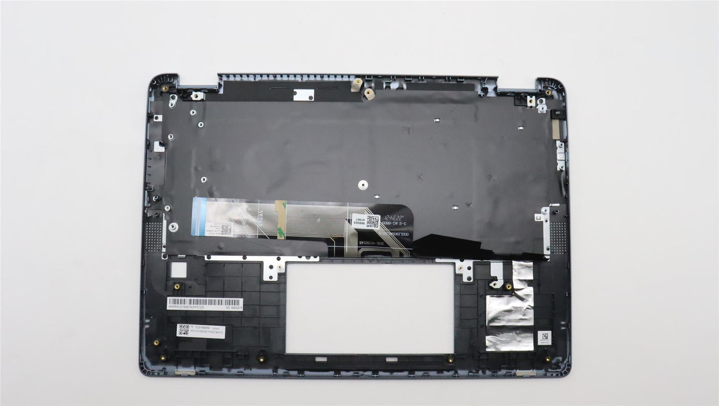 Lenovo IdeaPad 5 14IAU7 Keyboard Palmrest Top Cover Swiss Blue 5CB1H80058