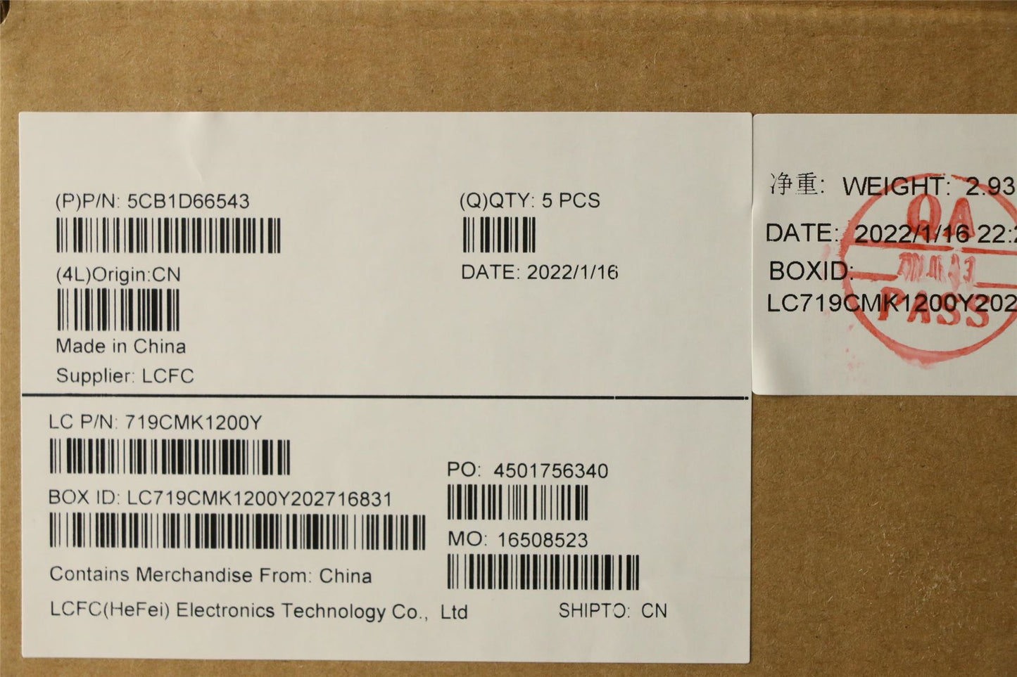 Lenovo Upper Case ASM_UKE L82NJ S/G DIS 5CB1D66543