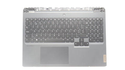 Lenovo Legion 7 16IRX8 Palmrest Cover Touchpad Keyboard Belgian 5CB1L39219