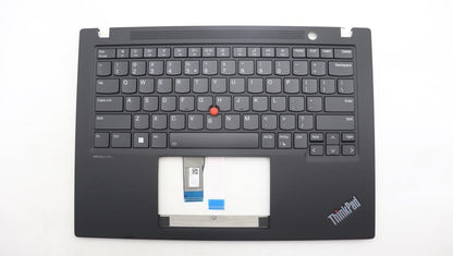 Lenovo ThinkPad T14s Gen 4 Palmrest Cover Keyboard US Europe Black 5M11L92840