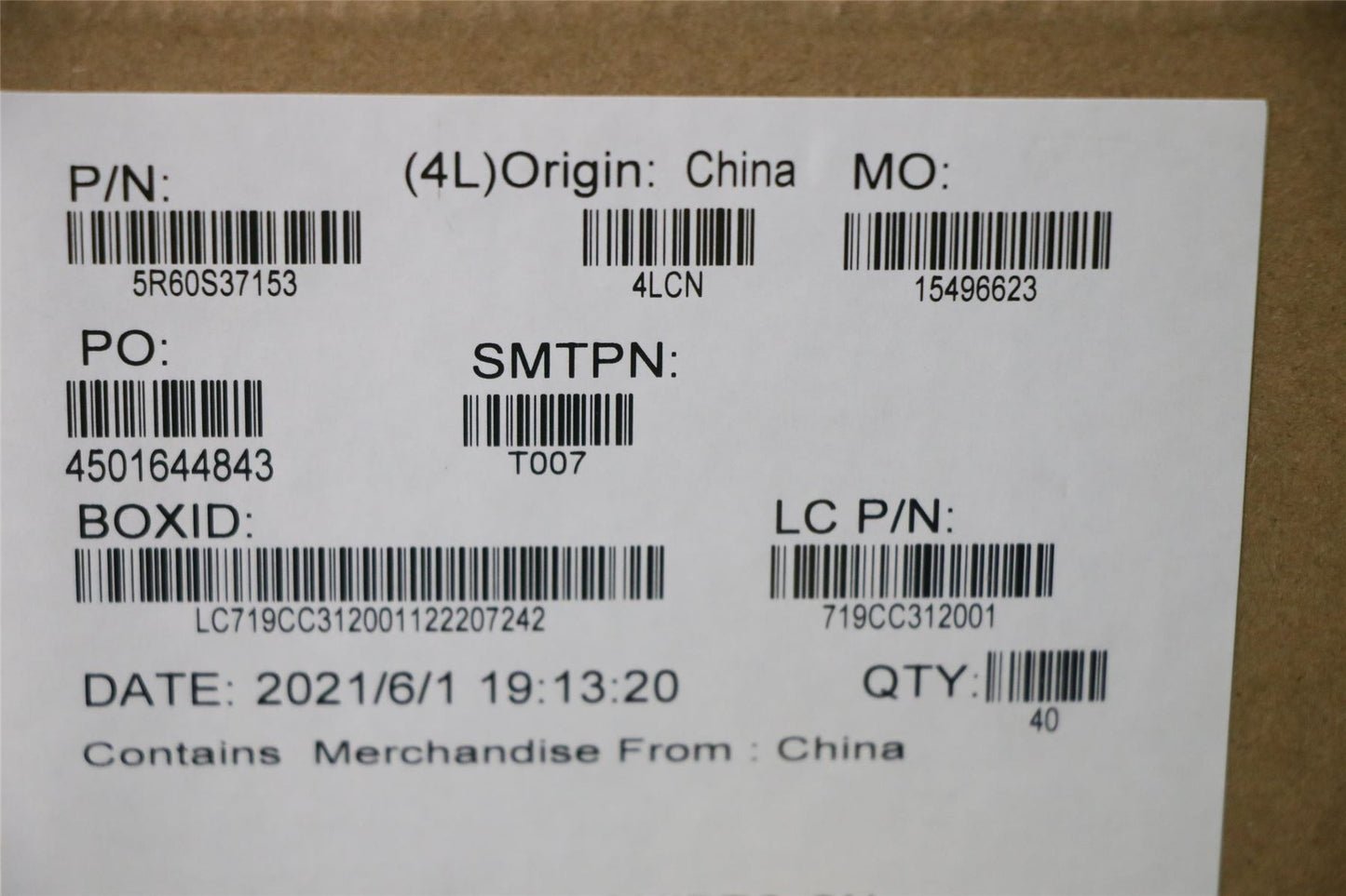 Lenovo 5R60S37153 RUBBER Mic Rubber L 82M7