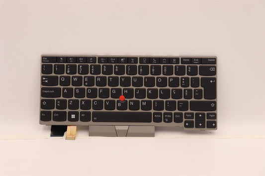 Lenovo ThinkPad L13 Gen 2 s Keyboard Portuguese Silver Backlit 5N20V43490
