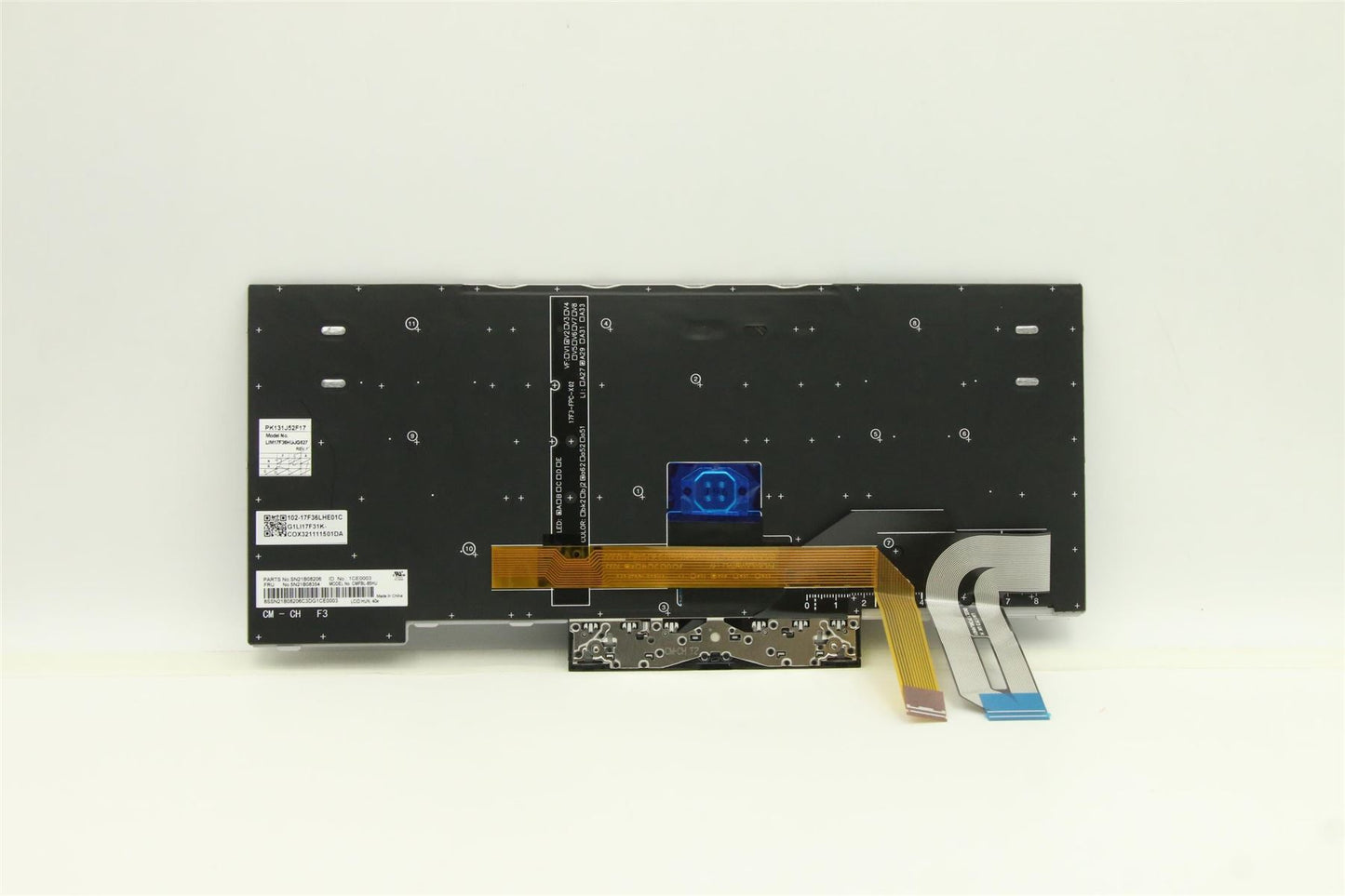 Lenovo ThinkPad T14 Gen 2 P14s Gen 2 Keyboard Hungarian Grey Backlit 5N21B08391