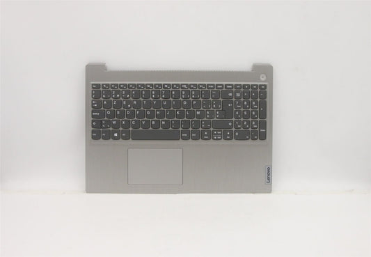 Lenovo IdeaPad 3-15ITL05 Keyboard Palmrest Top Cover Belgian Grey 5CB1C17282