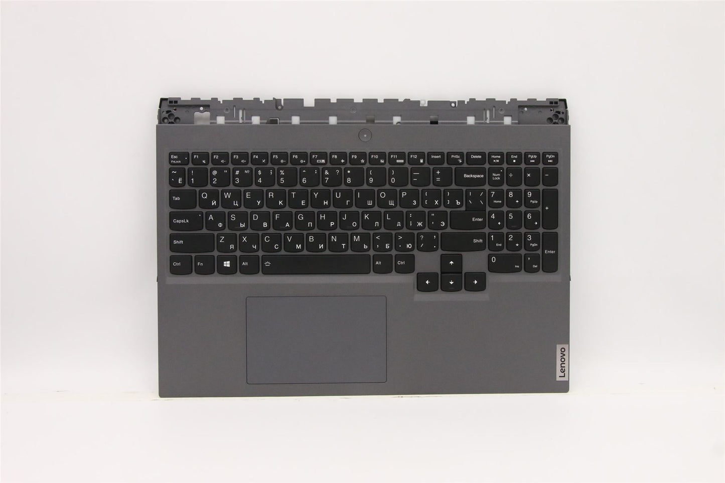 Lenovo 5 16ITH6H Palmrest Cover Touchpad Keyboard Russian Slate Grey 5CB1D05250