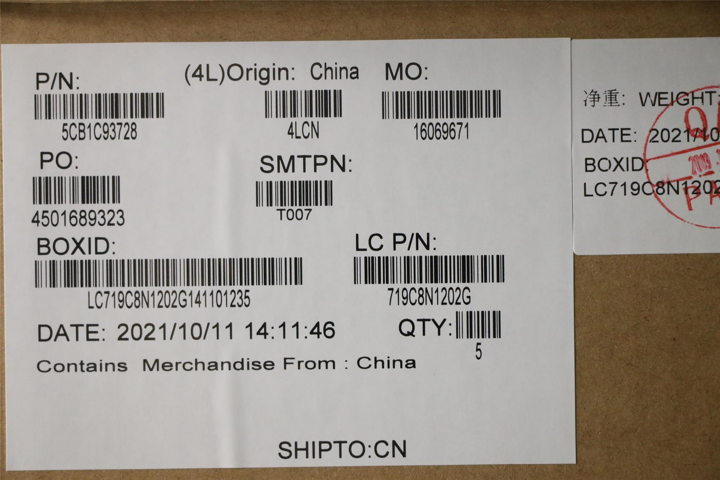 Lenovo S7 15ACH6 Palmrest Cover Touchpad Keyboard Slovenian Black 5CB1C93728