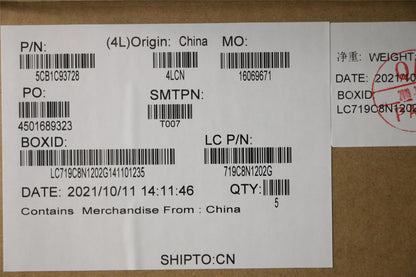 Lenovo S7 15ACH6 Palmrest Cover Touchpad Keyboard Slovenian Black 5CB1C93728