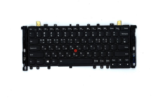 Genuine Lenovo Yoga ThinkPad Keyboard Korean Black Backlit 04Y2911 04Y2948