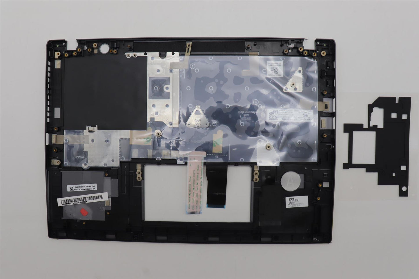 Lenovo ThinkPad T14s Gen 3 Keyboard Palmrest Top Cover German Black 5M11H52346