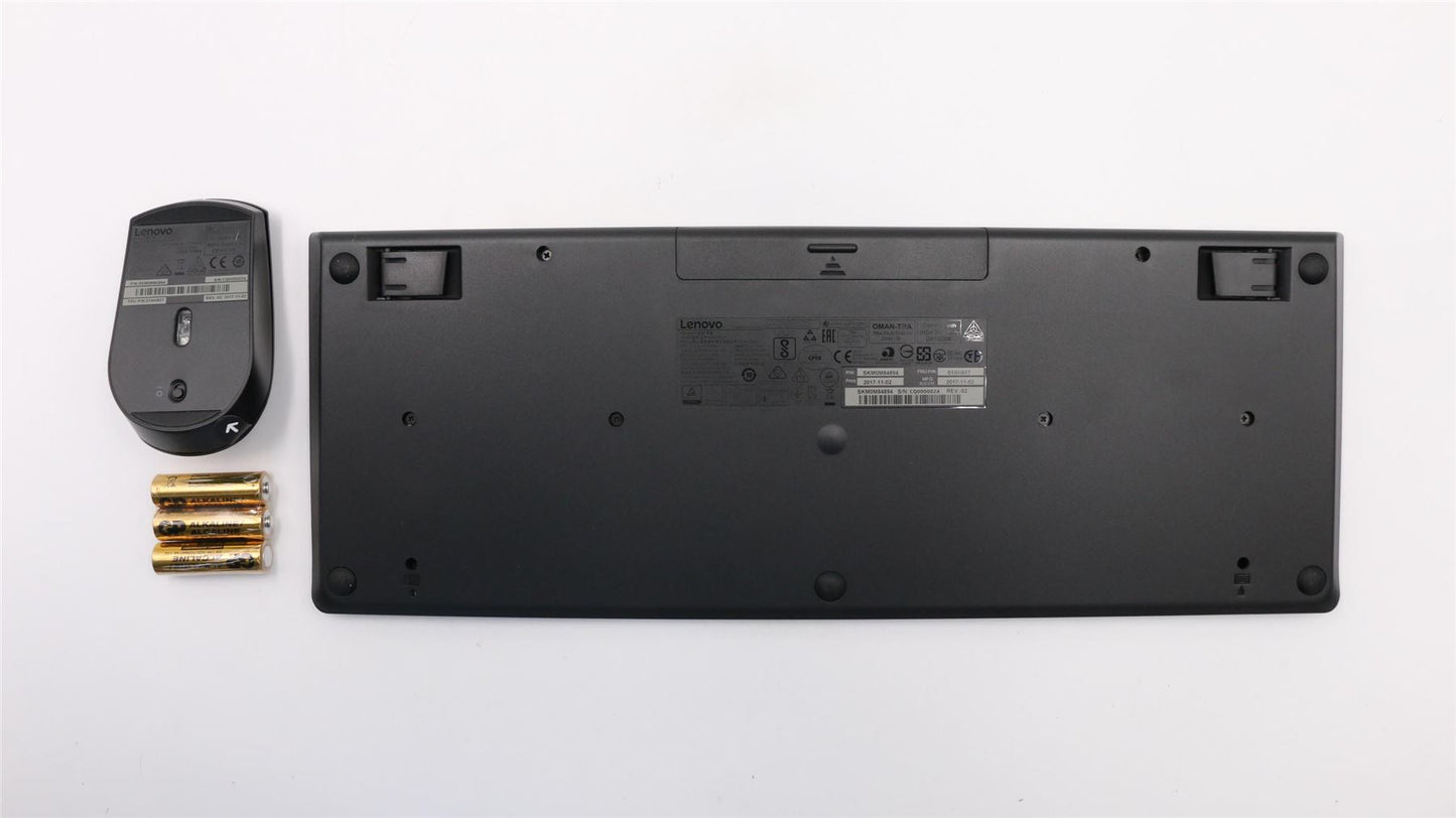 Lenovo ThinkStation M920z M90a P330 Tiny Wireless Keyboard Mouse Black 01AH857