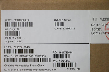 Lenovo IdeaPad 3-15ITL6 Palmrest Cover Touchpad Keyboard Black 5CB1B68939
