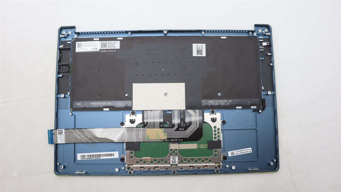 Lenovo Yoga 7 14APU8 Palmrest Cover Touchpad Keyboard German 5CB1L80568