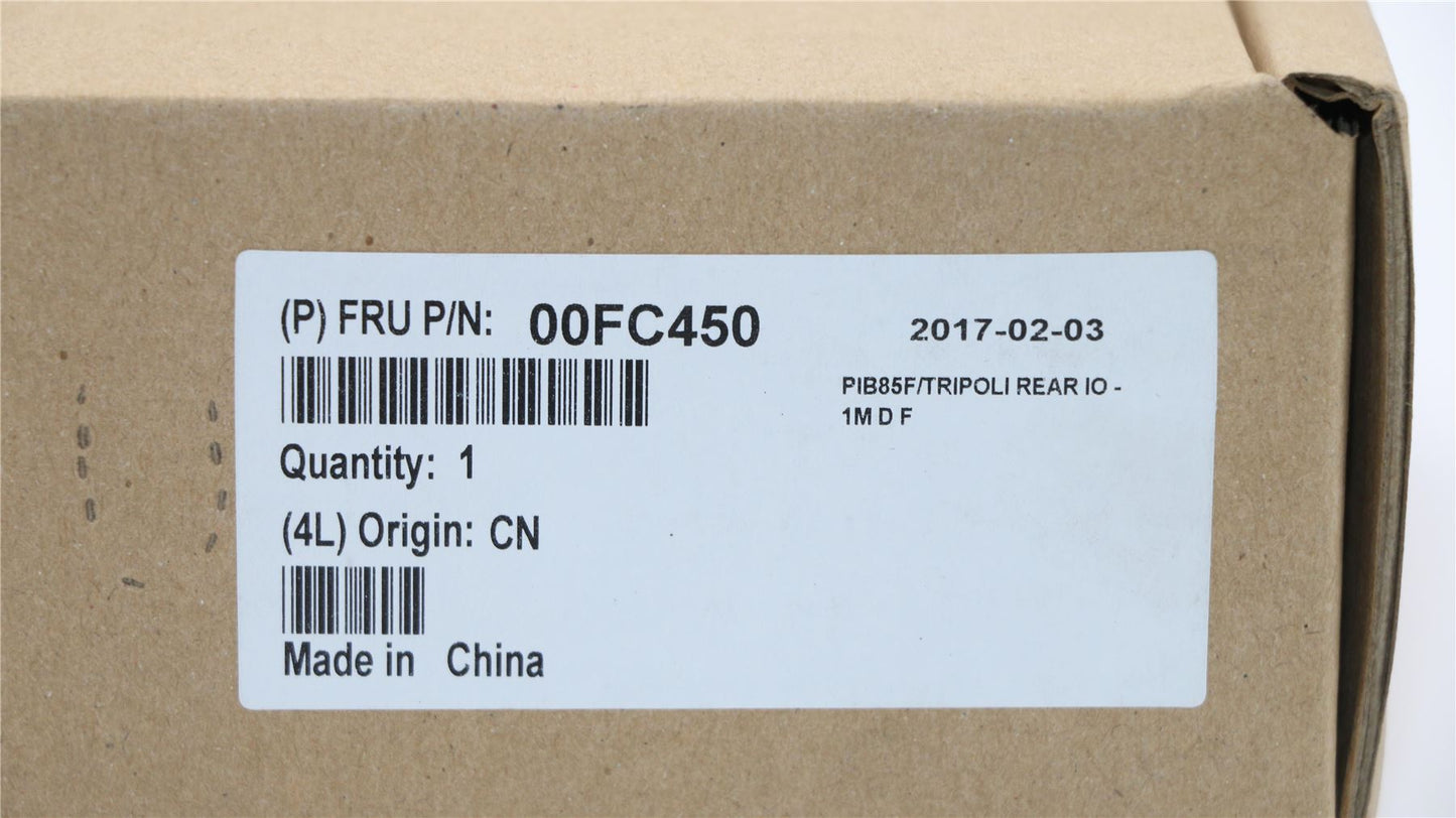 Lenovo rear IO, DB GA w/new, con 00FC450