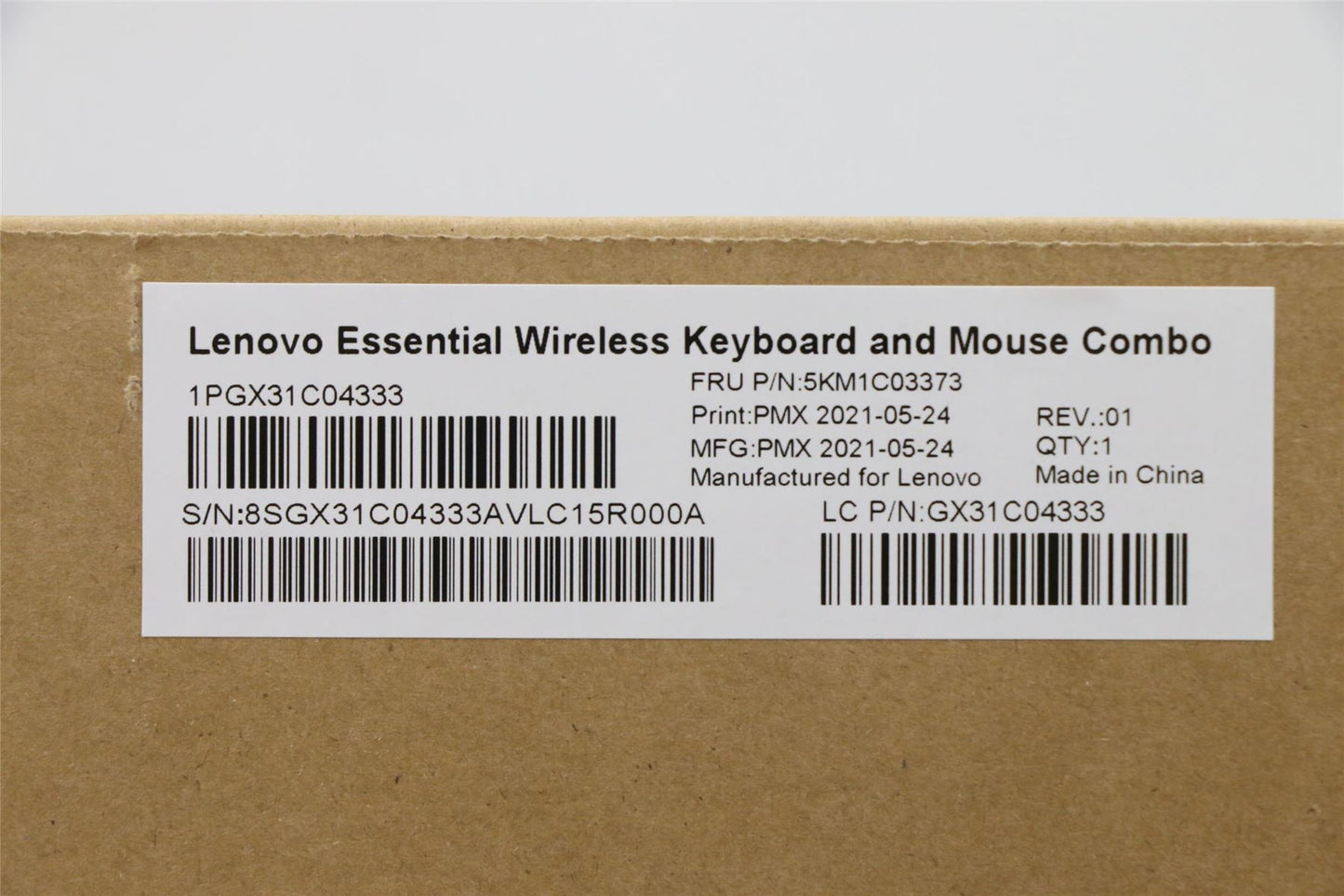 Lenovo IdeaCentre 3-24IMB05 3-24ARE05 Wireless Keyboard Mouse Russian 5KM1C03373