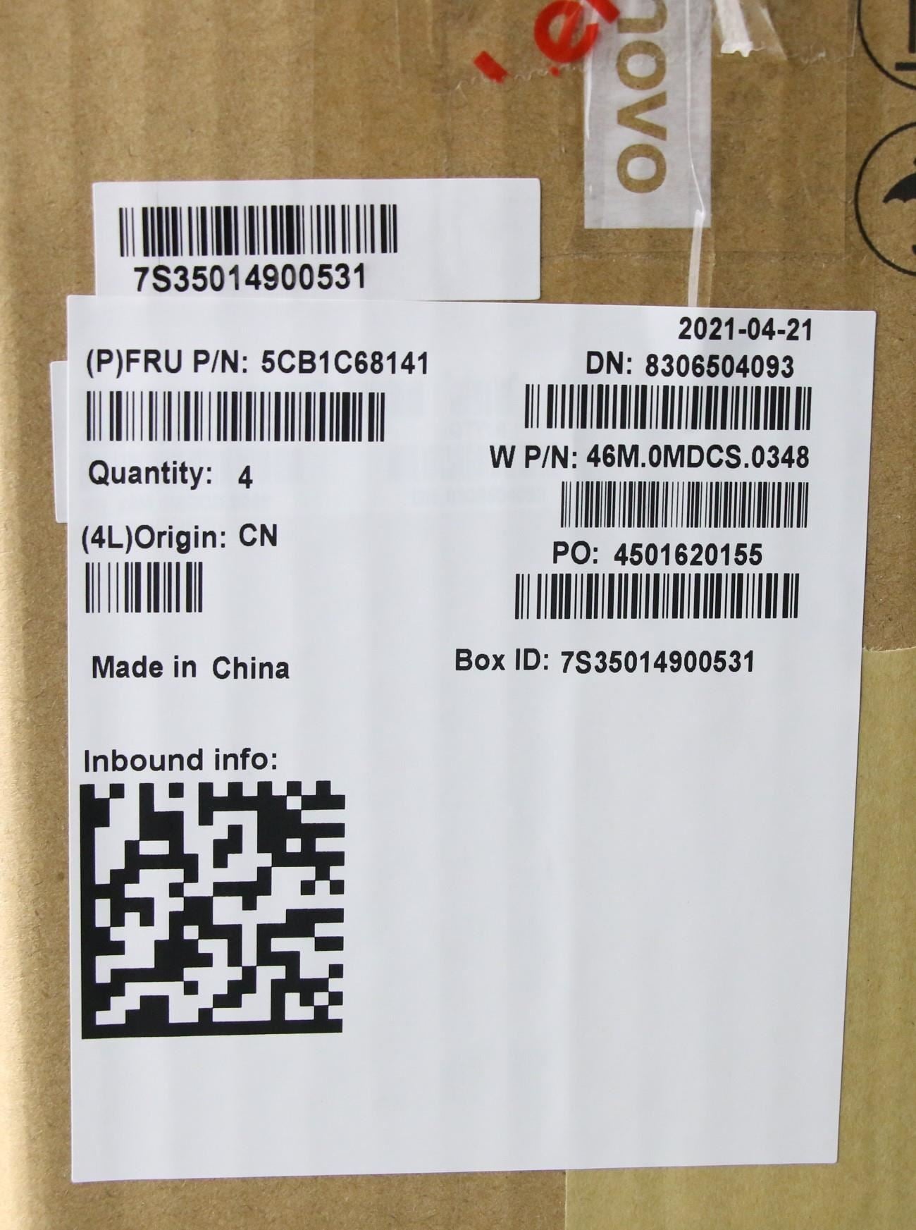 Lenovo IdeaPad 5-14ALC05 Palmrest Cover Keyboard Belgian Blue 5CB1C68141