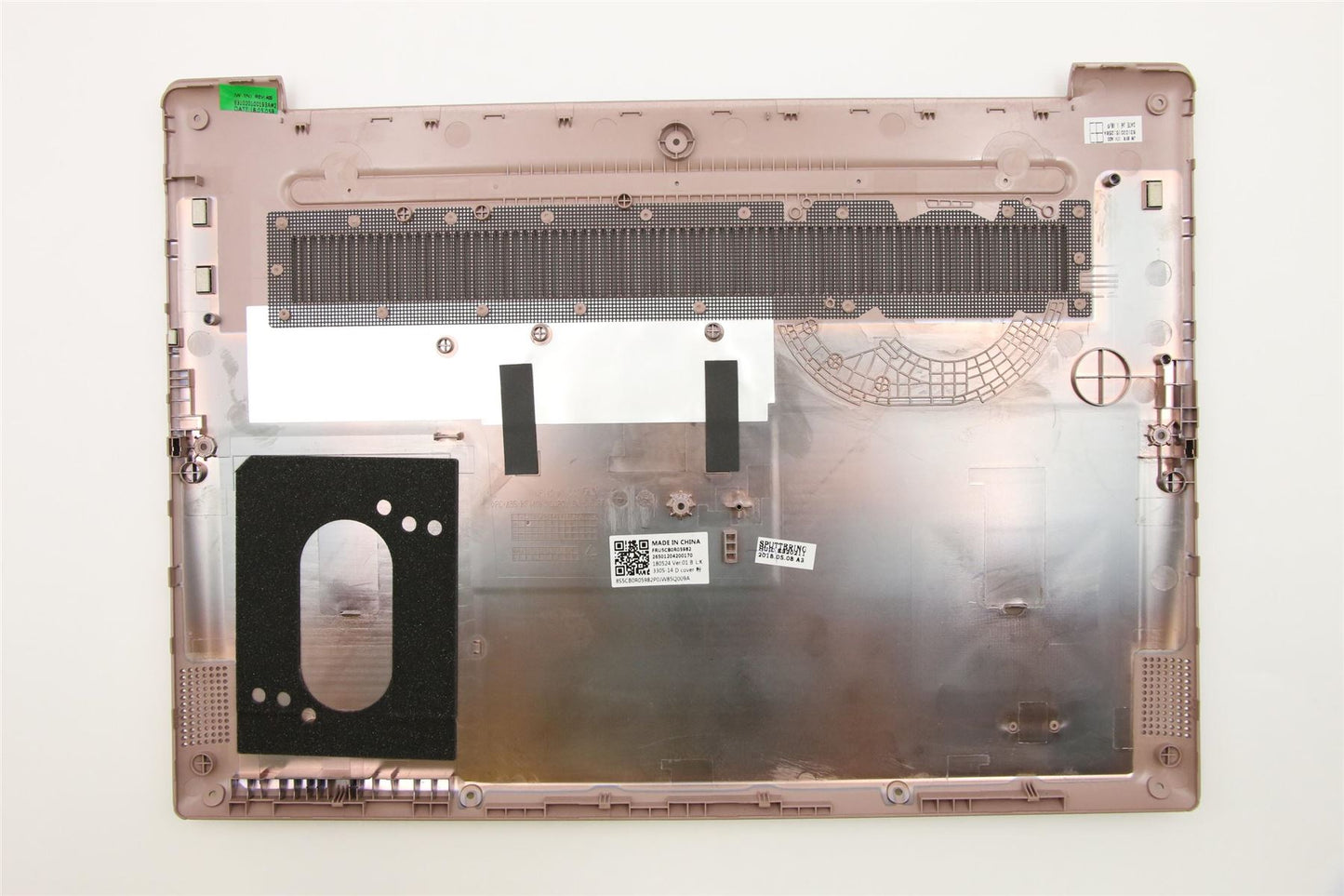Lenovo IdeaPad 330S 14AST Bottom Base Lower Chassis Cover Pink 5CB0R05982